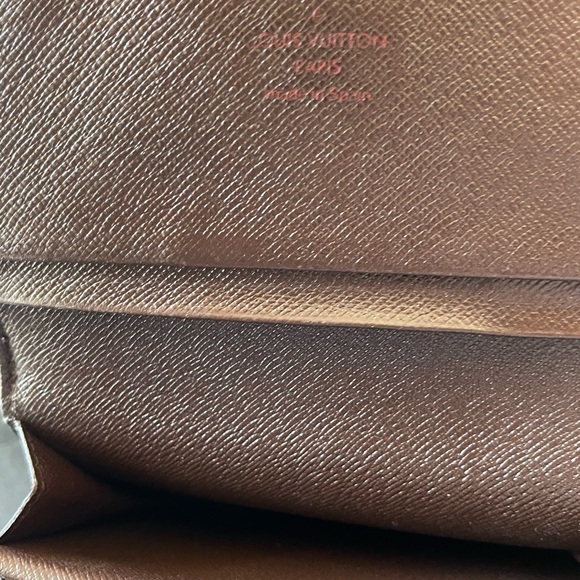 Louis Vuitton Damier Ebene Porte Monnaie Billets Tresor Bilfold Wallet - Picture 4 of 7